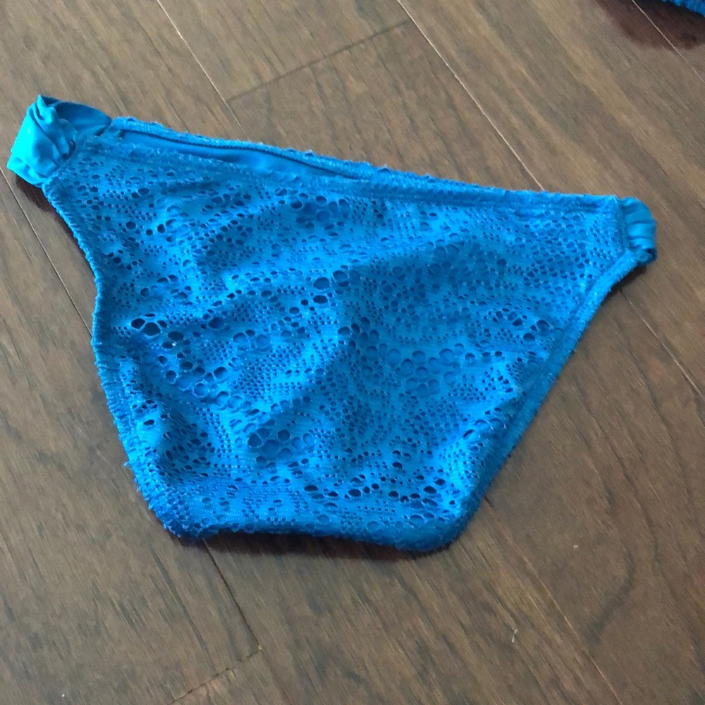 Blue bubbles bikini set - Picture 3 of 7